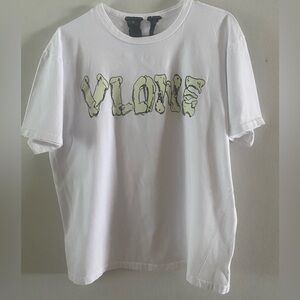 VLONE 2 The Bone White T-shirt size XL used good condition